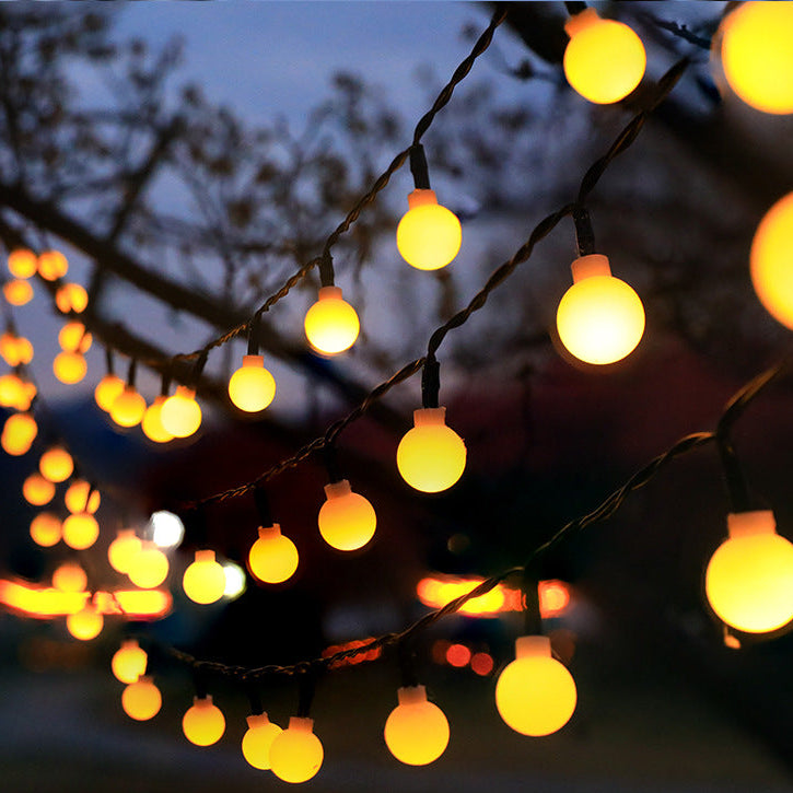 LED Outdoor Ball String Lights