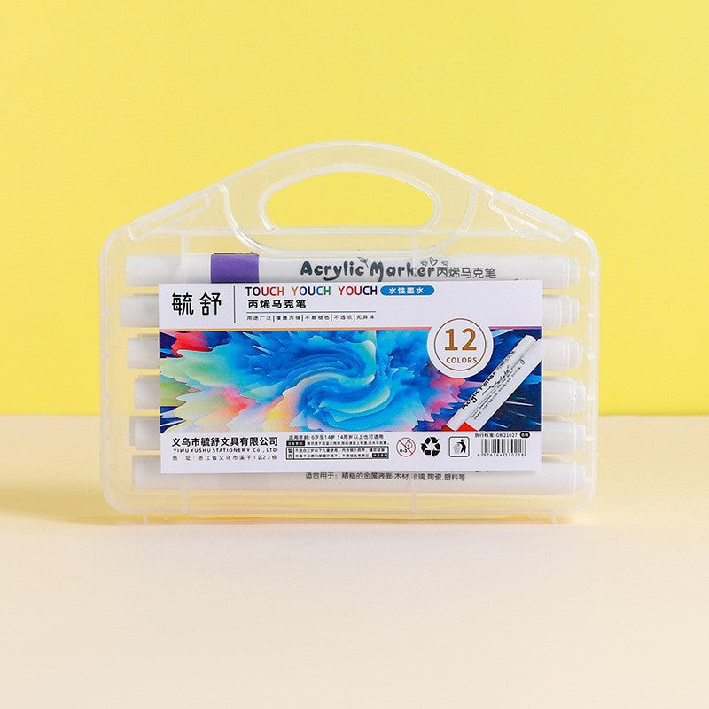 24/36/48/60/80 pcs Children Acrylic Marker Set