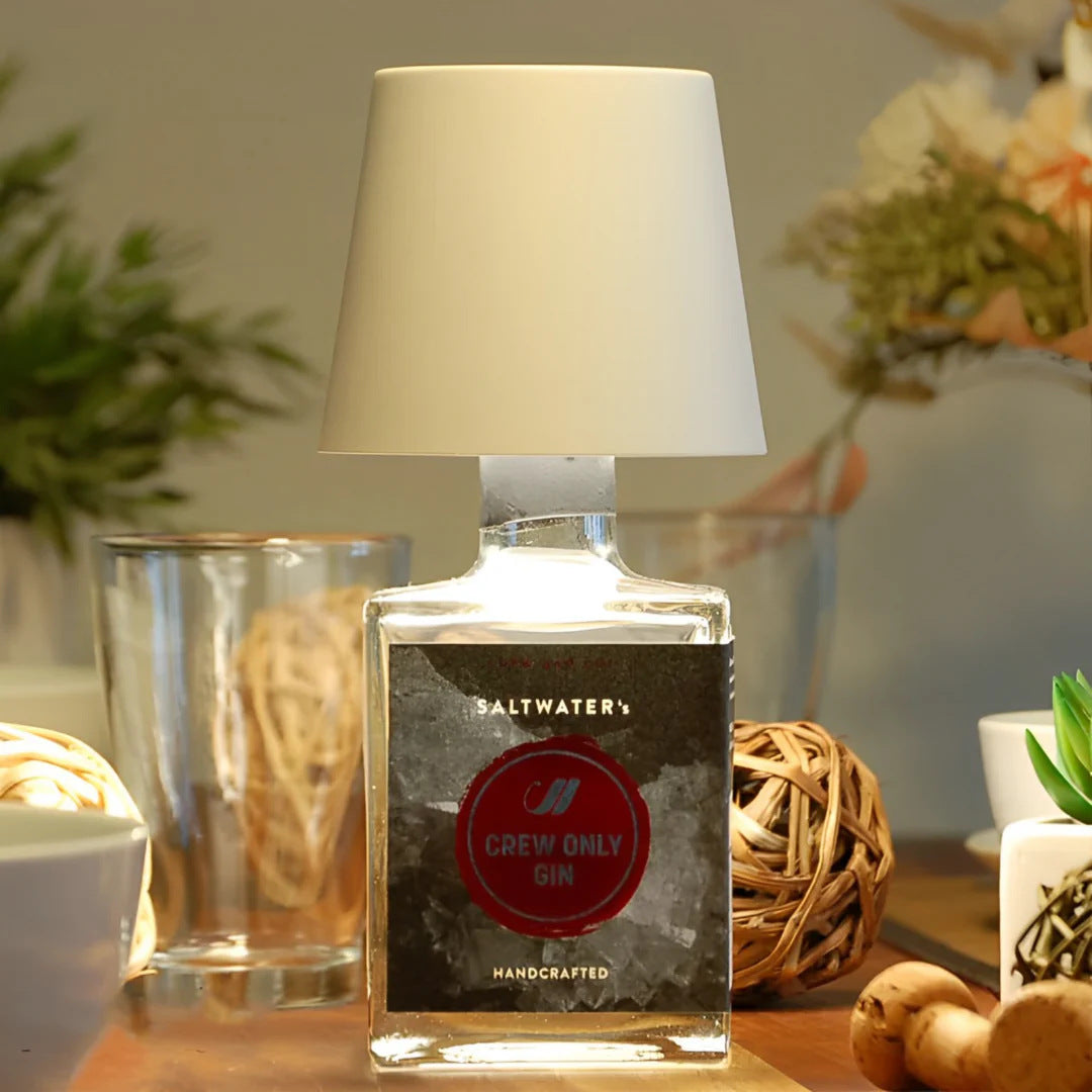 Wine Bottle Touch Lamp Head