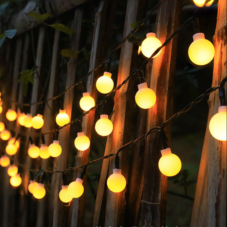 LED Outdoor Ball String Lights