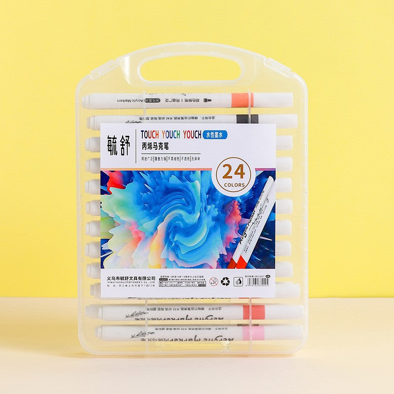24/36/48/60/80 pcs Children Acrylic Marker Set
