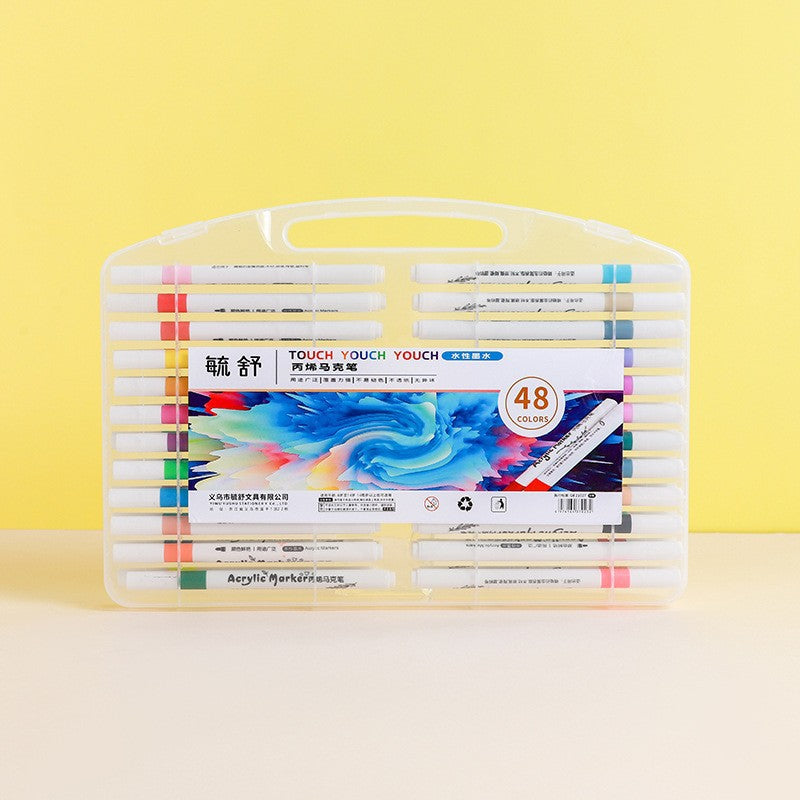 24/36/48/60/80 pcs Children Acrylic Marker Set