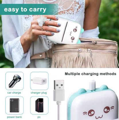 Inkless Mini Printer